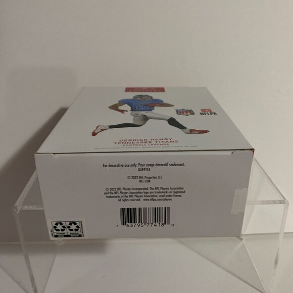 Hallmark Keepsake Christmas Ornament 2022 Derrick Henry Football Legends Series - Picture 6 of 8